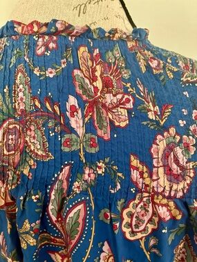 J.Crew Liberty Print Floral Blouse